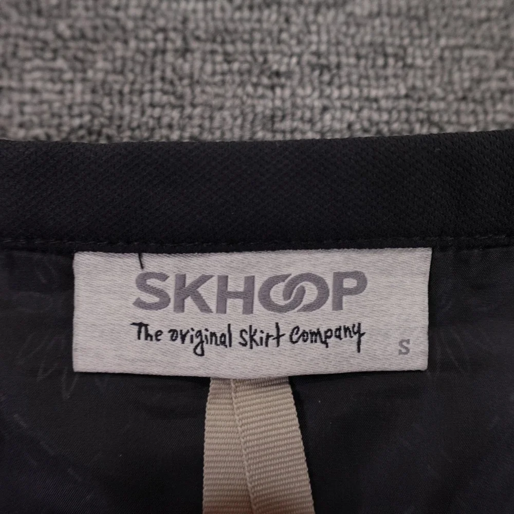 SKHOOP Skirt Womens Small Multicolor Fair Isle Knit Short Zip Side Lined Winter